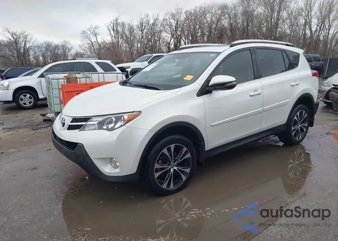 2015 Toyota Rav4 Limited из США, поврежденный, VIN JTMDFREVXFD171252